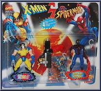 Hydro-Blast Wolverine & Spider-Sense Spider-Man Action Figure