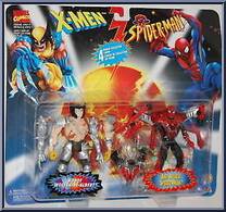 Robot Wolverine-Albert & Air Attack Spider-Man Action Figure