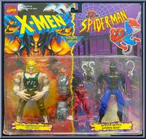 Sabretooth (Captive) & Spider-Man (Spider-Sense) Action Figure