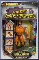 Wolverine (Shadow) from Marvel - Shape Shifters manufactured by Toy Biz [Front]