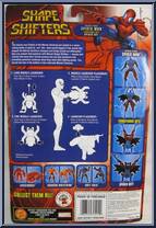 Spider-Man (Spider-Sense) from Marvel - Shape Shifters 2003 manufactured by Toy Biz [Back]