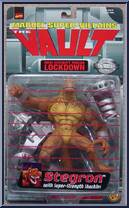 Stegron from Marvel - Super-Villains - The Vault manufactured by Toy Biz [Front]