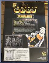 Taskmaster from Marvel - Gold manufactured by Toy Biz [Back]