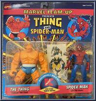 Thing / Spider-Man from Marvel - K-Mart 2-Packs manufactured by Toy Biz [Front]
