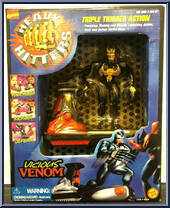 Vicious Venom from Marvel - Heavy Hitters manufactured by Toy Biz [Front]