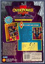 Wolverine (Bone Claws) from Marvel - Overpower manufactured by Toy Biz [Back]