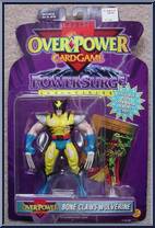 Wolverine (Bone Claws) from Marvel - Overpower manufactured by Toy Biz [Front]