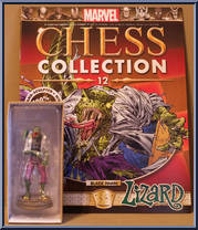 Lizard from Marvel Chess Collection - Basic Series manufactured by Eaglemoss [Front]