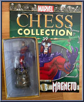 Magneto from Marvel Chess Collection - Basic Series manufactured by Eaglemoss [Front]