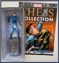Mr. Fantastic from Marvel Chess Collection - Basic Series manufactured by Eaglemoss [Front]
