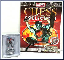 Nightcrawler from Marvel Chess Collection - Basic Series manufactured by Eaglemoss [Front]