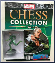 Quicksilver from Marvel Chess Collection - Basic Series manufactured by Eaglemoss [Front]