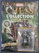 Venom from Marvel Chess Collection - Basic Series manufactured by Eaglemoss [Front]