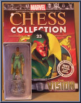 Vision from Marvel Chess Collection - Basic Series manufactured by Eaglemoss [Front]