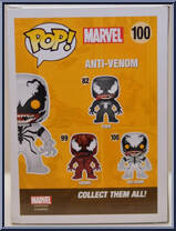 Anti-Venom (Glow in the Dark) from Marvel - Marvel Universe Pop! manufactured by Funko [Back]