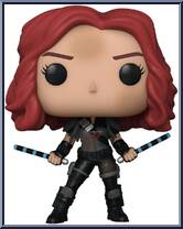 Black Widow (Post-Apocalyptic) from Marvel - What if…? Pop! manufactured by Funko [Loose]