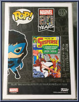 Black Widow (1st Appearance) from Marvel - 80 Years Pop! manufactured by Funko [Back]