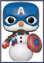 Cap Snowman from Marvel - Marvel Universe Pop! manufactured by Funko [Loose]