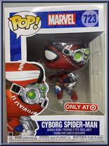 Cyborg Spider-Man from Marvel - Marvel Universe Pop! manufactured by Funko [Front]