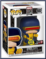 Cyclops (1st Appearance) (Glow in the Dark) from Marvel - 80 Years Pop! manufactured by Funko [Front]