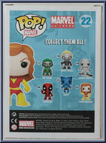 Dark Phoenix from Marvel - Marvel Universe Pop! manufactured by Funko [Back]
