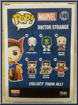 Doctor Strange (Classic) from Marvel - Marvel Universe Pop! manufactured by Funko [Back]