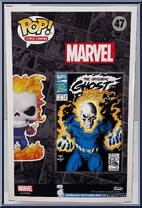 Ghostrider from Marvel - Comic Covers Pop! manufactured by Funko [Back]