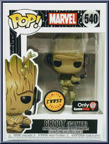 Groot (Gamer) (Standing) (Chase) from Marvel - Marvel Universe Pop! manufactured by Funko [Front]