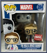 Hulk & Bruce Banner from Marvel - Marvel Universe Pop! manufactured by Funko [Front]