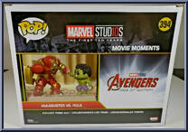 Hulkbuster vs. Hulk (Movie Moments) from Marvel - Marvel Stud10s Pop! manufactured by Funko [Back]