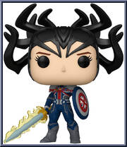 Infinity Captain Carter from Marvel - What if…? Pop! manufactured by Funko [Loose]