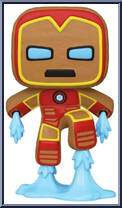 Iron Man (Gingerbread) from Marvel - Marvel Universe Pop! manufactured by Funko [Loose]