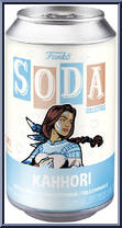 Kahhori (Glitter and Glow) from Marvel - Soda manufactured by Funko [Front]
