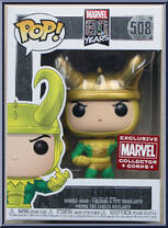 Loki (1st Appearance) from Marvel - 80 Years Pop! manufactured by Funko [Front]