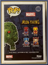 Man-Thing from Marvel - Marvel Universe Pop! manufactured by Funko [Back]