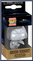 Moon Knight from Marvel - Pop! Keychains manufactured by Funko [Front]