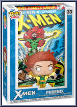 Phoenix (X-Men) from Marvel - Comic Covers Pop! manufactured by Funko [Front]
