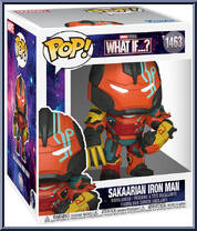 Sakaarian Iron Man from Marvel - What if…? Pop! manufactured by Funko [Front]