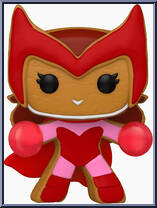 Scarlet Witch (Gingerbread) from Marvel - Marvel Universe Pop! manufactured by Funko [Loose]