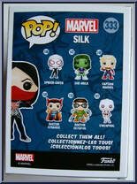 Silk from Marvel - Marvel Universe Pop! manufactured by Funko [Back]
