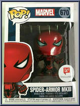 Spider-Armor MKIII from Marvel - Marvel Universe Pop! manufactured by Funko [Front]