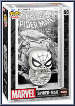 Spider-Man (Amazing Spider-Man #70) from Marvel - Comic Covers Pop! manufactured by Funko [Front]