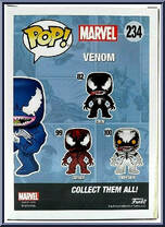 Venom (Blue) from Marvel - Marvel Universe Pop! manufactured by Funko [Back]