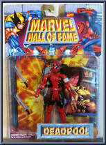 Deadpool from Marvel - Hall of Fame - Series 1 manufactured by Toy Biz [Front]