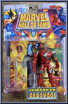 Deadpool from Marvel - Hall of Fame - Unmasked manufactured by Toy Biz [Front]