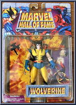 Wolverine from Marvel - Hall of Fame - Series 2 manufactured by Toy Biz [Front]