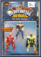 Iron Man / Wolverine / Mandarin from Marvel - Heavy Metal Heroes - Multi-Packs manufactured by Toy Biz [Front]