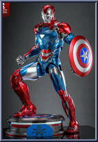 Iron Patriot from Marvel - Basic Series manufactured by Hot Toys [Loose]