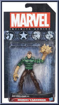 Sandman (Green) from Marvel - Infinite Series - Wave 5 manufactured by Hasbro [Front]