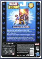 Toad from Marvel Legends - 20th Anniversary - Series 1 manufactured by Hasbro [Back]